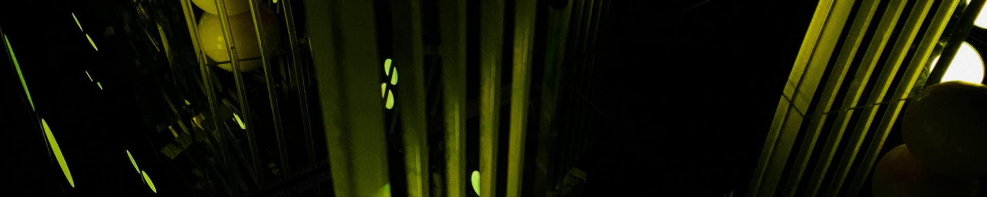 Abstract structure banner