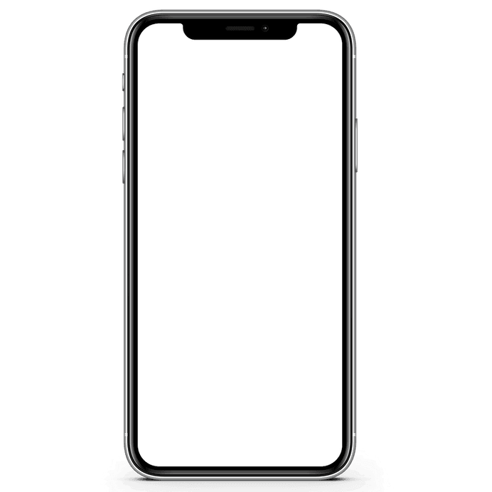 iPhone frame showing Winbox register steps