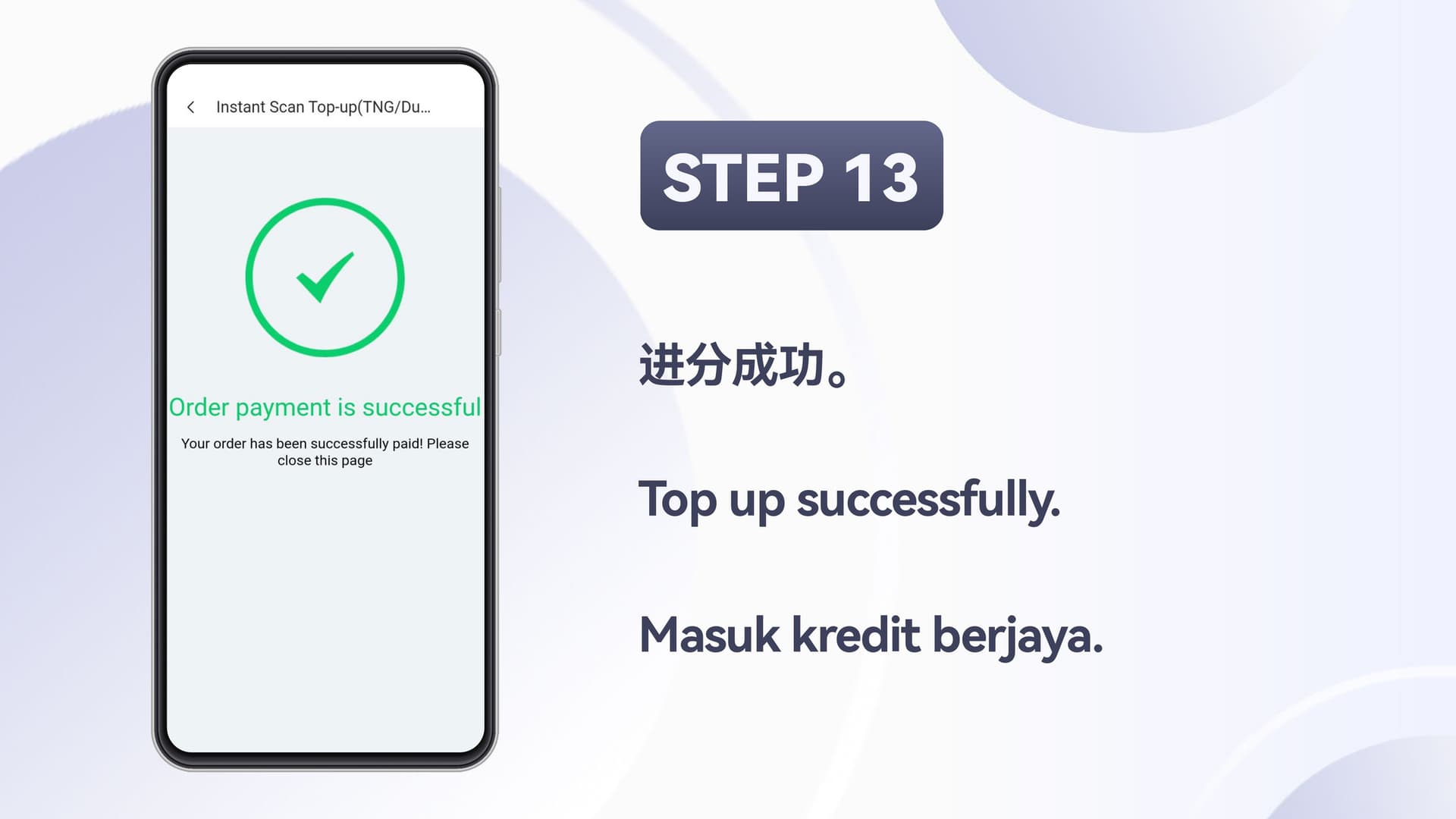 Winbox TNG/DuitNow top up step 14