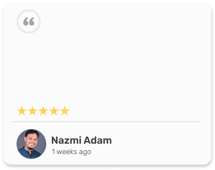 Review by Nazmi Adam