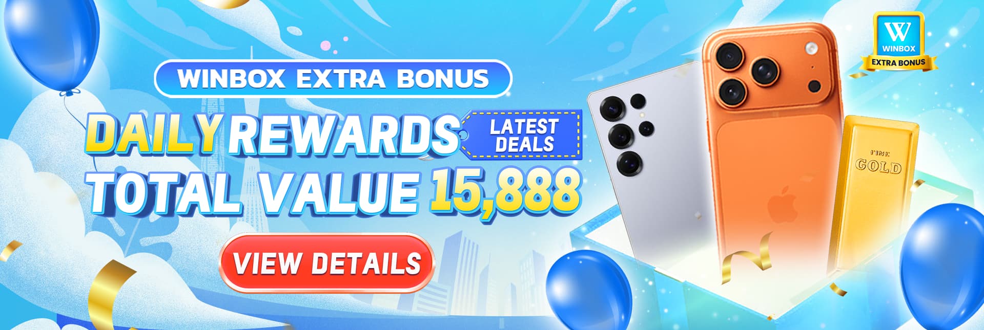 Winbox Extra Bonus Daily Live Lucky Draw banner 2