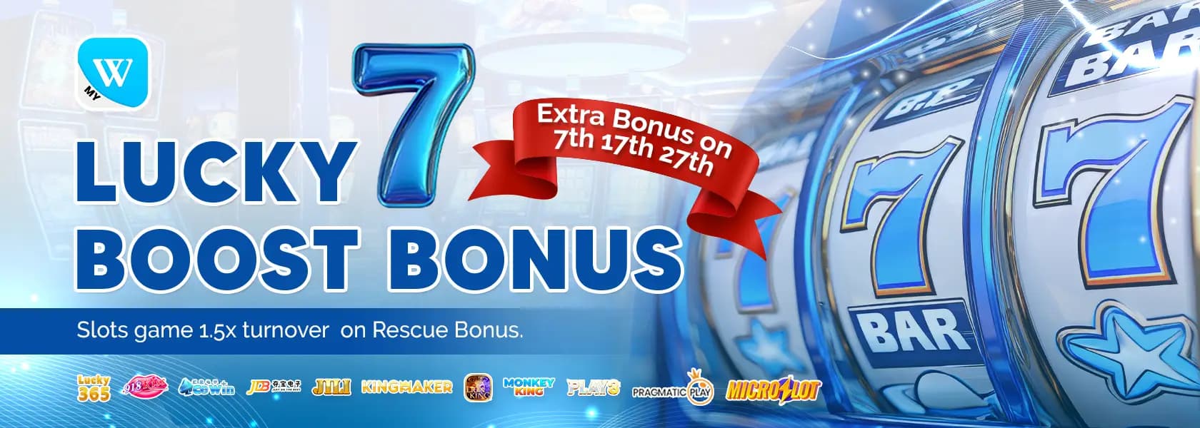 Winbox Lucky7th Boost Bonus Promo banner