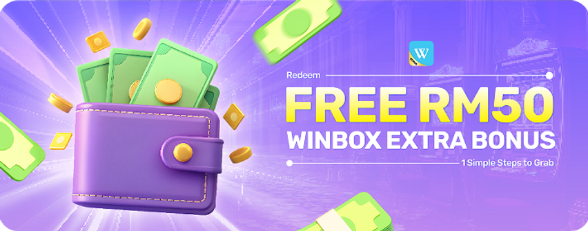 Promosi acara Winbox VIP sedang berlangsung